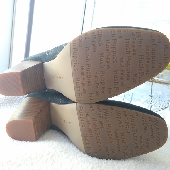 Hush Puppies Suede Daisee Billie Tassled Booties - Picture 4 of 8